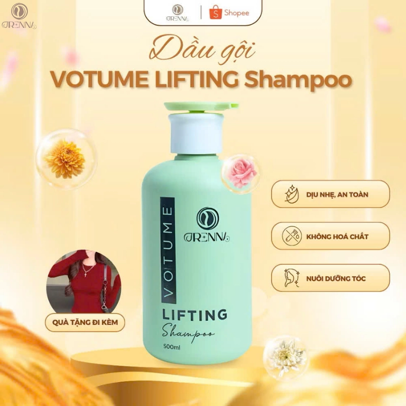 Dầu gội thuần chay Lifting Votume